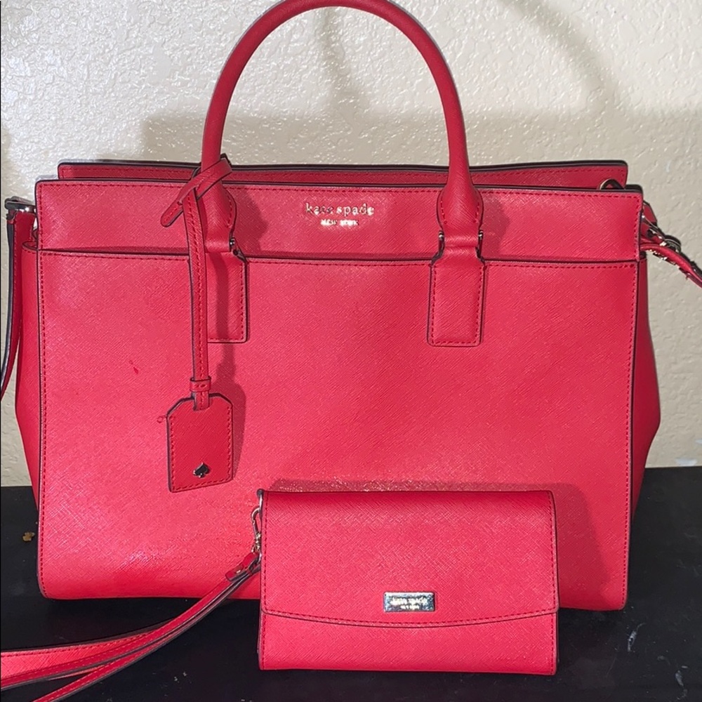 Kate Spade Tote Purse & Wallet